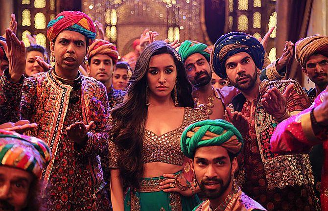 Rajkummar Rao and Shraddha Kapoor in Stree