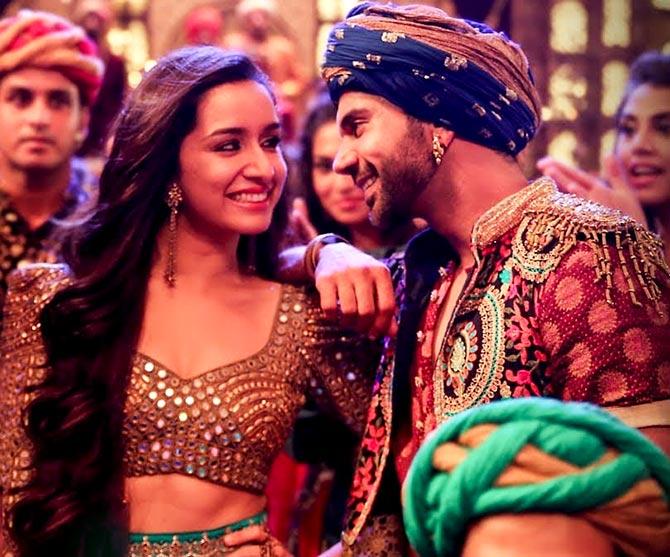 Shraddha Kapoor and Rajkummar Rao in Stree