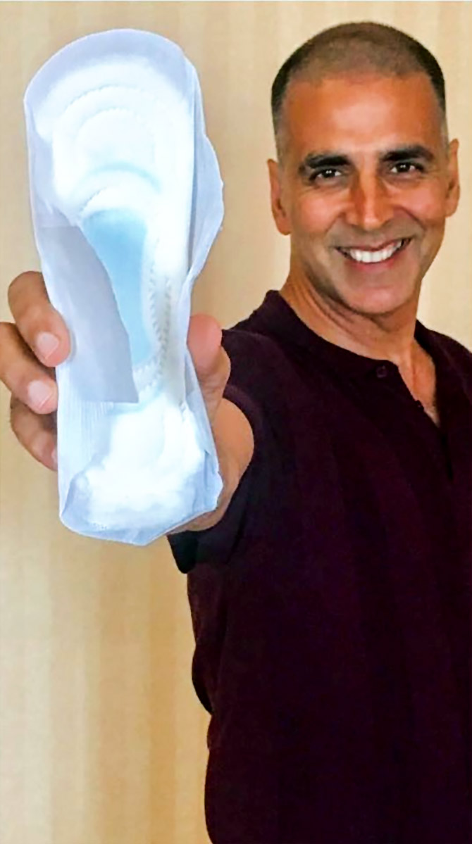 Take the #Padman challenge