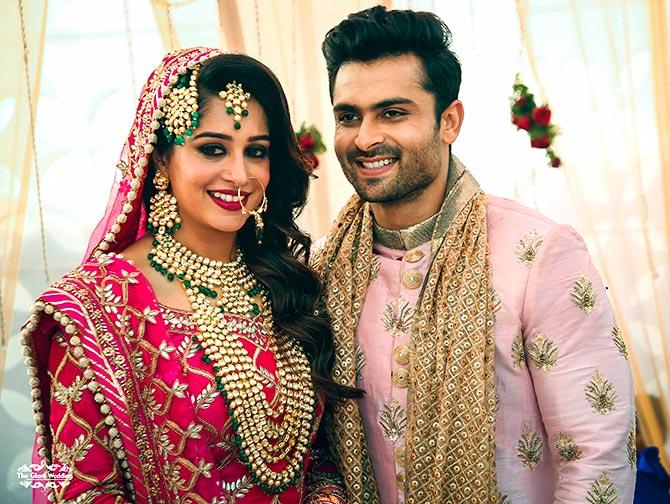 PIX: Sasural Simar Ka's Dipika-Shoaib get married - Rediff.com movies