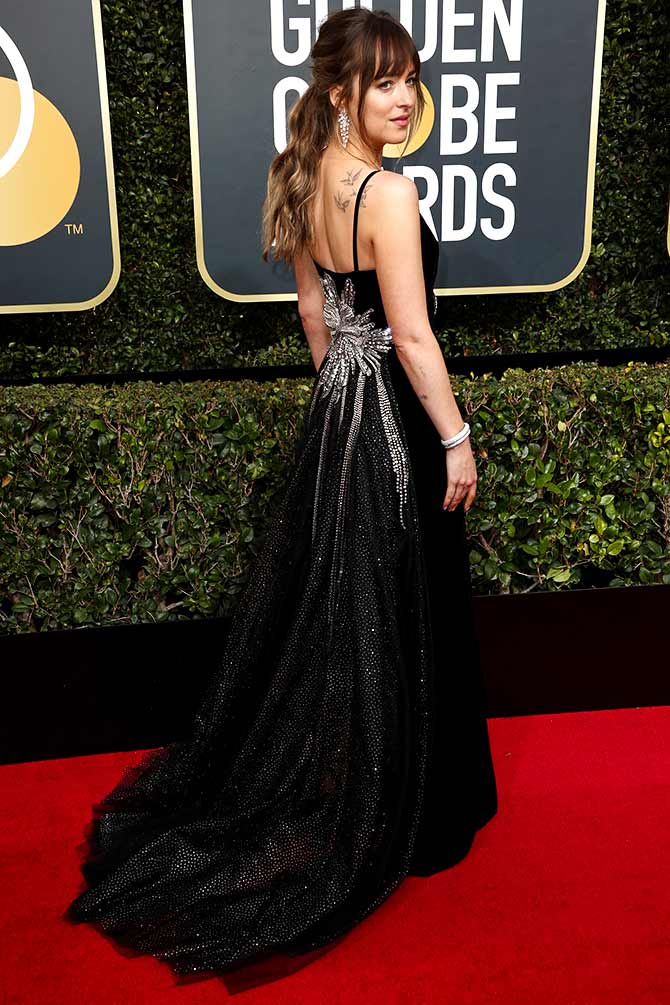 Golden Globes 2018: Is Dakota Johnson the best dressed? VOTE! - Rediff ...