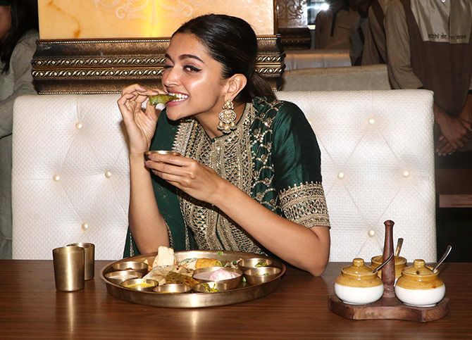 There is a parantha thali named after Deepika Padukone
