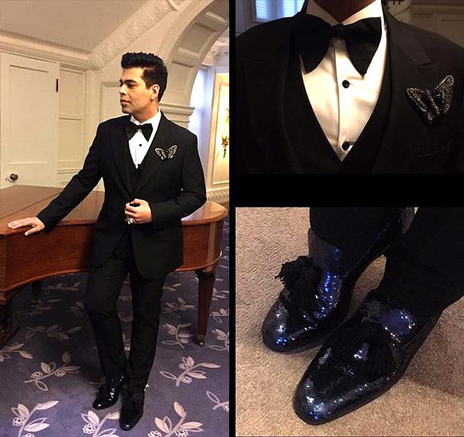 Karan Johar Spotted Wearing EYTYS Sneakers & Louis Vuitton X NBA