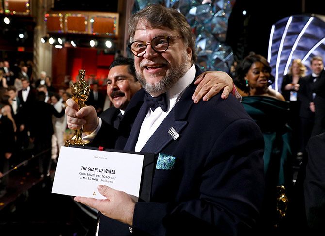 Guillermo del Toro won the Best Director Oscar for  The Shape of Water, which also won the Oscar for Best Picture. Photograph: Matt Sayles/A.M.P.A.S via Getty Images