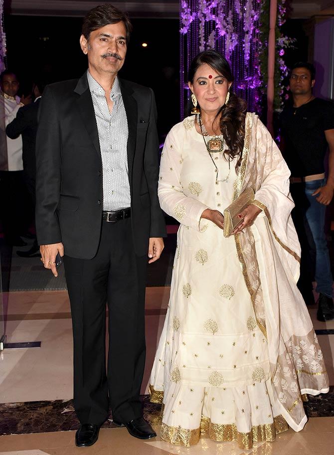 PIX: Mahendra Kapoor's grandson weds - Rediff.com movies