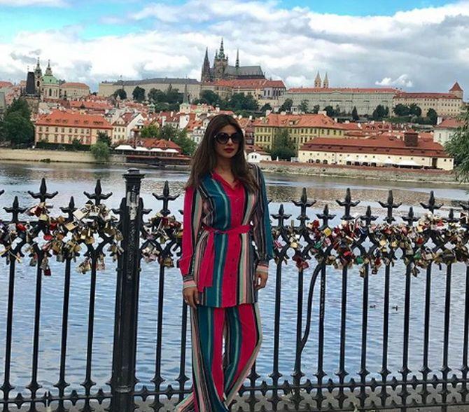 Inside Priyanka Chopra's jet-setting life - Rediff.com movies