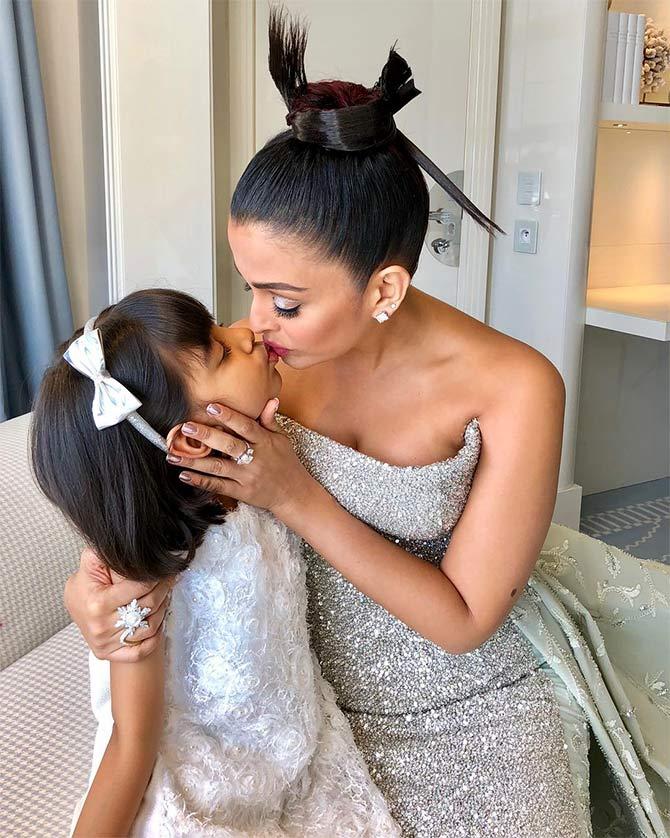 Aishwarya Rai with Aradhya