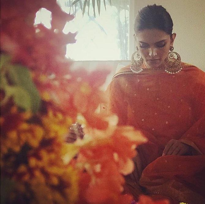 Deepika in Sabyasachi