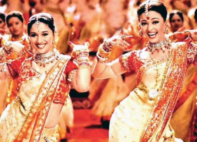 Dola Re Dola Re, the Aishwarya Rai-Madhuri Dixit dance face-off Saroj Khan choreographed in the 2002 box-office hit Devdas, was voted the greatest Bollywood dance number of all time.