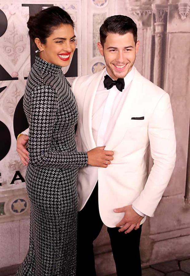 Priyanka and Nick at Ralph Lauren's 50th anniversary show