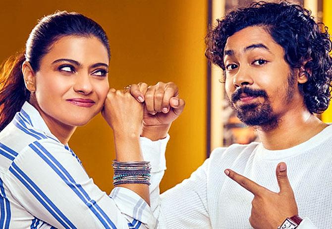 Kajol and Riddhi Sen in Helicopter Eela