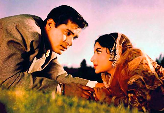 Shammi Kapoor and Sharmila Tagore in Kashmir Ki Kali