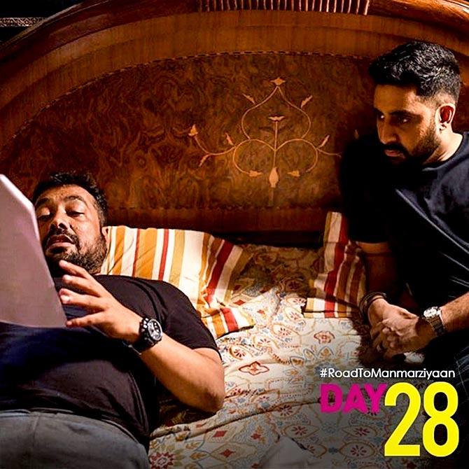 Behind the scenes of Manmarziyan