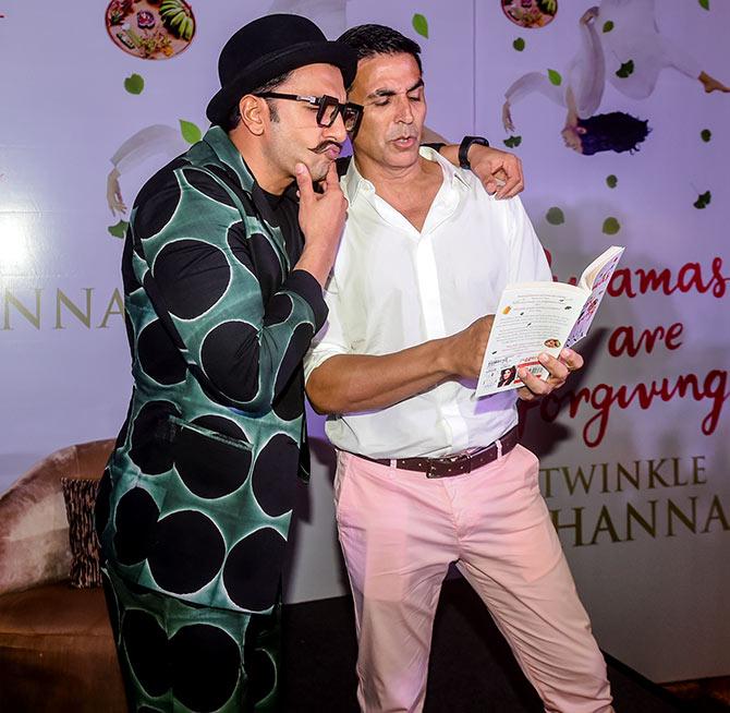 Ranveer Singh and Akshay Kumar