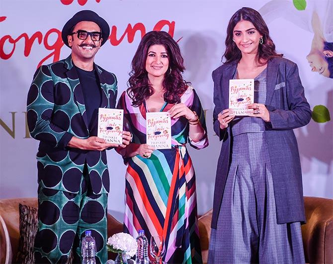 Ranveer Singh, Twinkle Khanna and Sonam K Ahuja