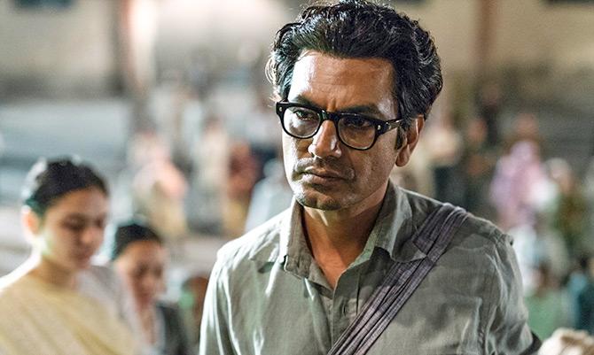 Nawazuddin Siddiqui plays the writer Sadat Hasan Manto in Nandita Das's critically acclaimed film, Manto.