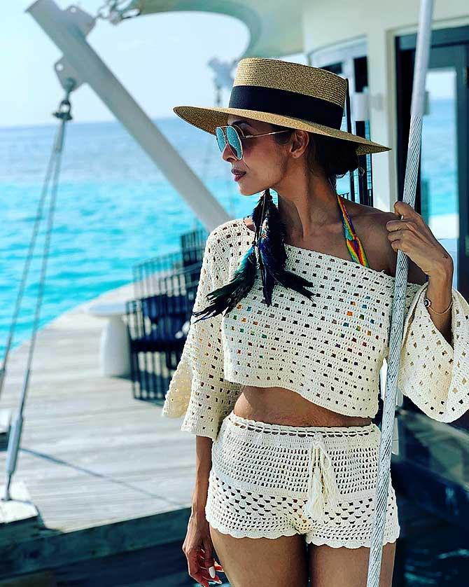 Malaika Arora flaunts stretch marks