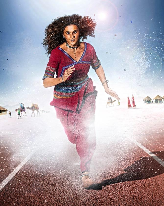 A poster of Rashmi Rocket