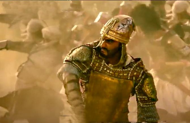 Arjun Kapoor as Sadashiv Rao Bhau in Ashutosh Gowariker's Panipat