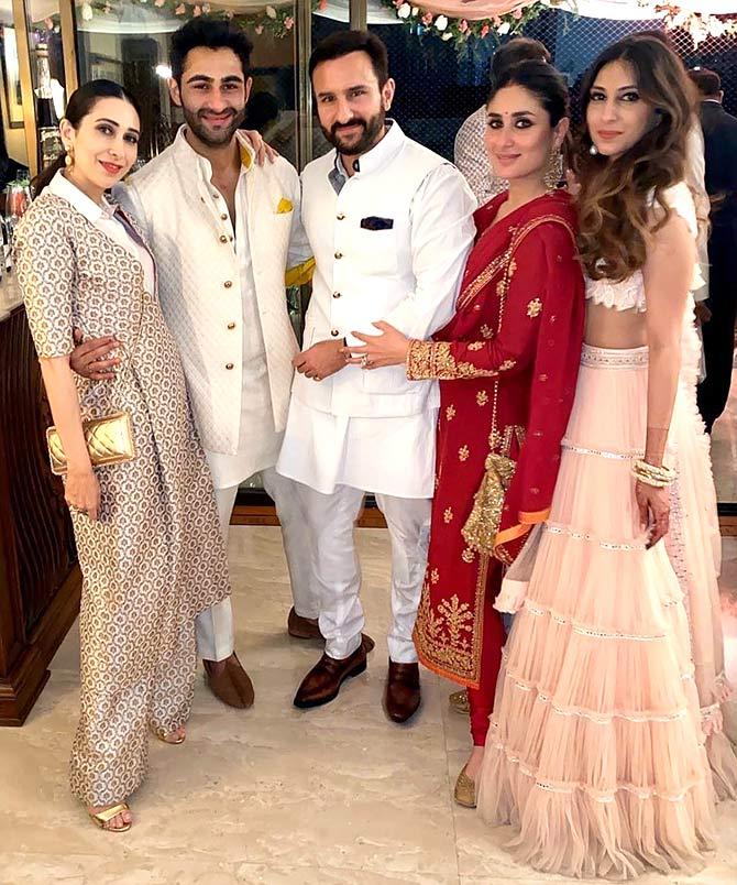 PIX Saif, Kareena at Armaan's roka ceremony