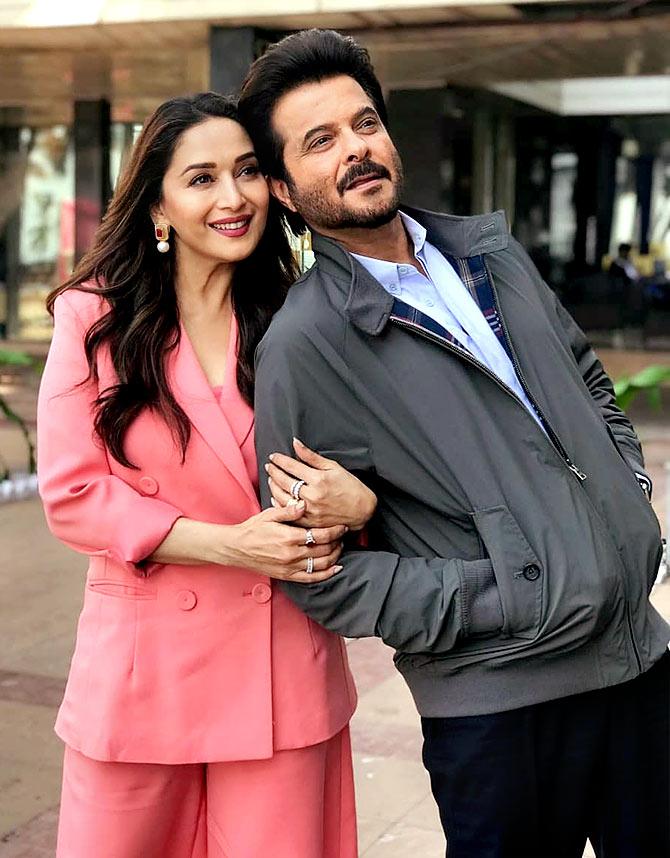 When Anil Kapoor romanced Madhuri - Rediff.com movies