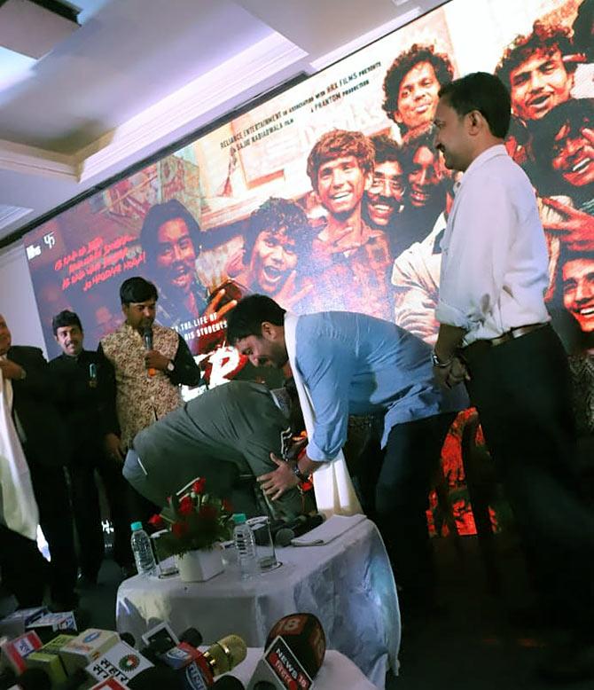 Hrithik Roshan in Patna. All Photographs: Subhash K Jha