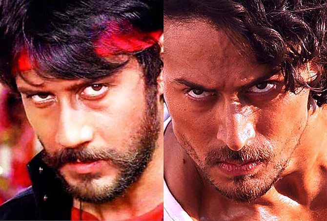 See the fire in their eyes? Photograph: Kind courtesy Tiger Shroff/Instagram