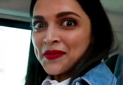 deepika in red lipstick