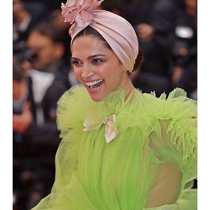 VOTE: Like Deepika's lime green gown? - Rediff.com movies
