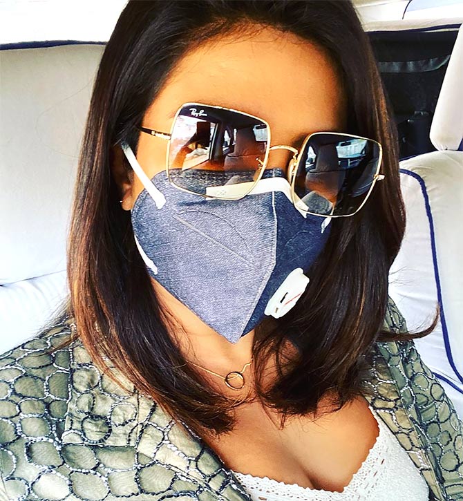 Priyanka Chopra in Delhi