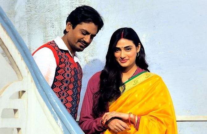 Athiya Shetty and Nawazuddin Siddique in Motichoor Chaknachoor