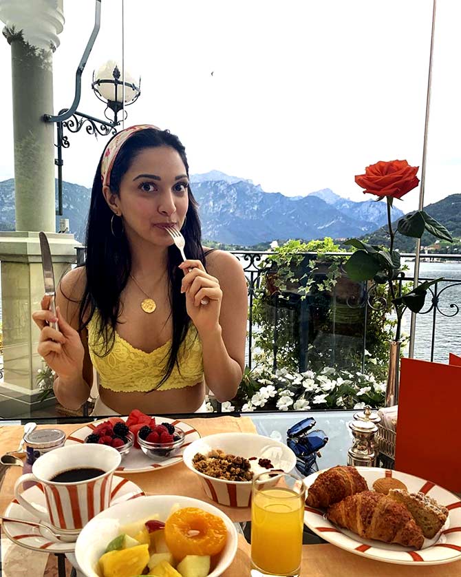 PIX: Kiara Advani's Italian holiday - Rediff.com movies