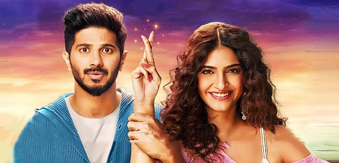 Dulquer Salmaan and Sonam in The Zoya Factor.