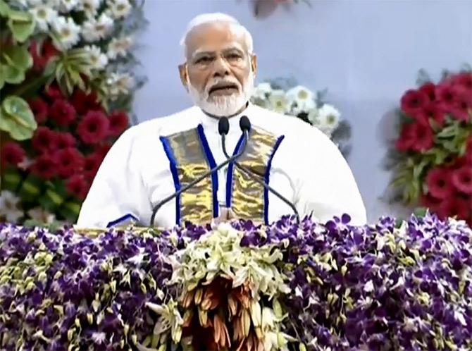 Narendra Modi at IIT-Madras