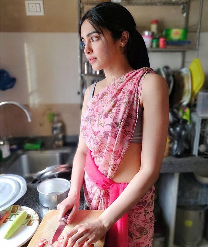 WATCH Adah Sharma WORK OUT! image