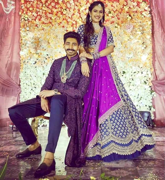 Telugu actress Niharika Konidela gets engaged - Rediff.com movies