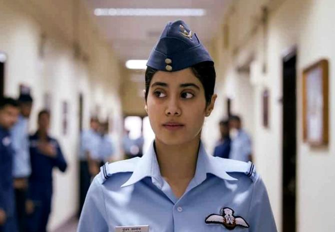 Janhvi Kapoor in Gunjan Saxena: The Kargil Girl 