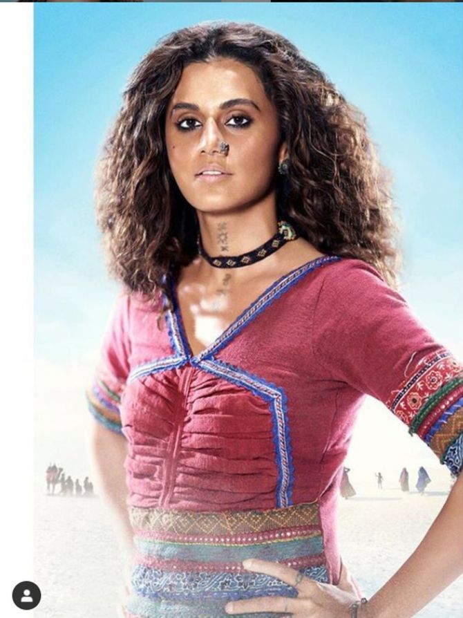 Tapsee Pannu in and as 'Rashmi Rocket'