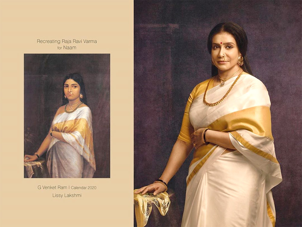 Photos: Shruti Haasan's Calendar in Royal Look