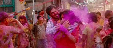 The different moods of Holi