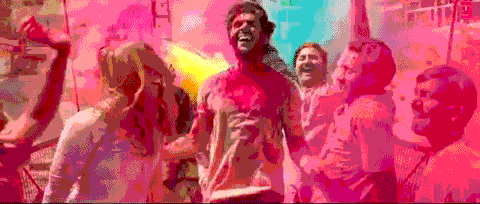 The different moods of Holi