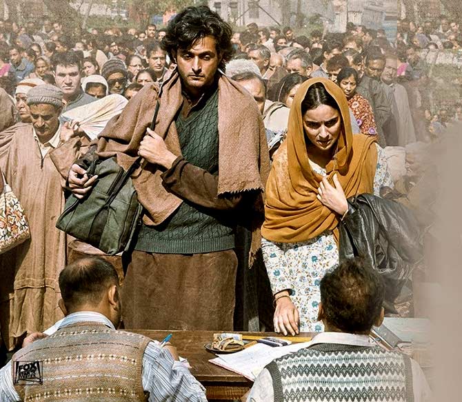 Kashmir Pandit tragedy, now on screen - Rediff.com movies