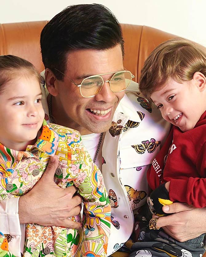 Must See Videos: At home with Karan Johar and his kids