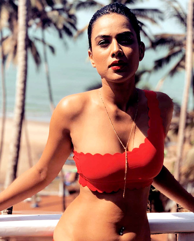 Nia sharma sales hot bikini