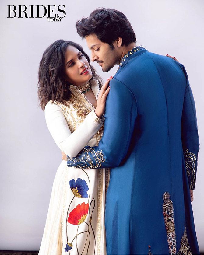 Richa Ali Fazal's pre-wedding photoshoot for Brides Today magazine