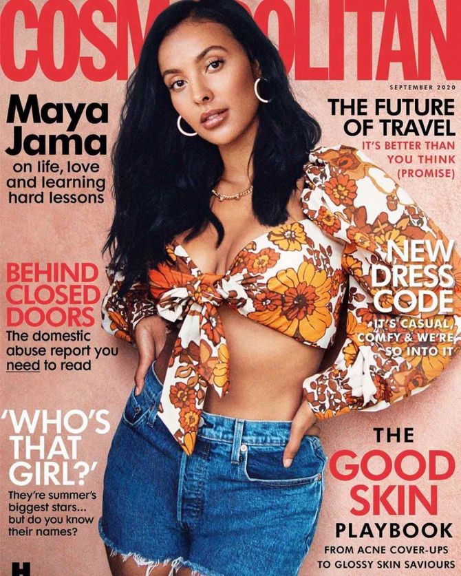 Maya Jama on Cosmopolitan UK