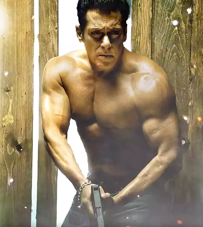 Salman won't sing songs in Radhe - Rediff.com movies