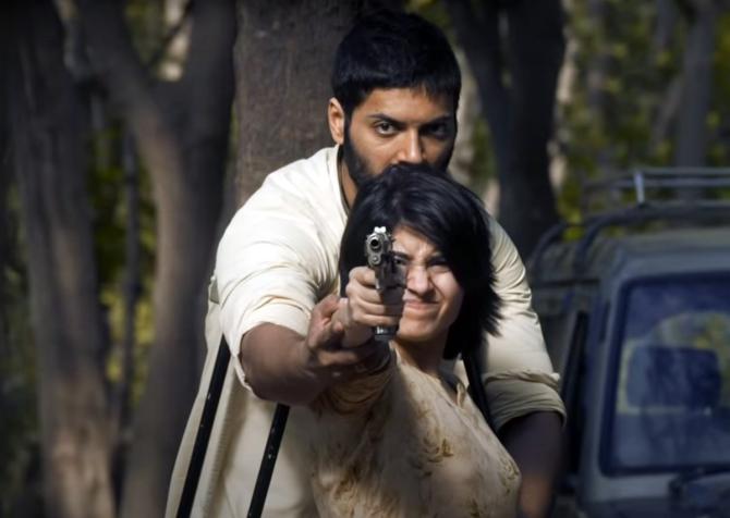 Shweta Tripathi Sharma and Ali Fazal in Mirzapur 2