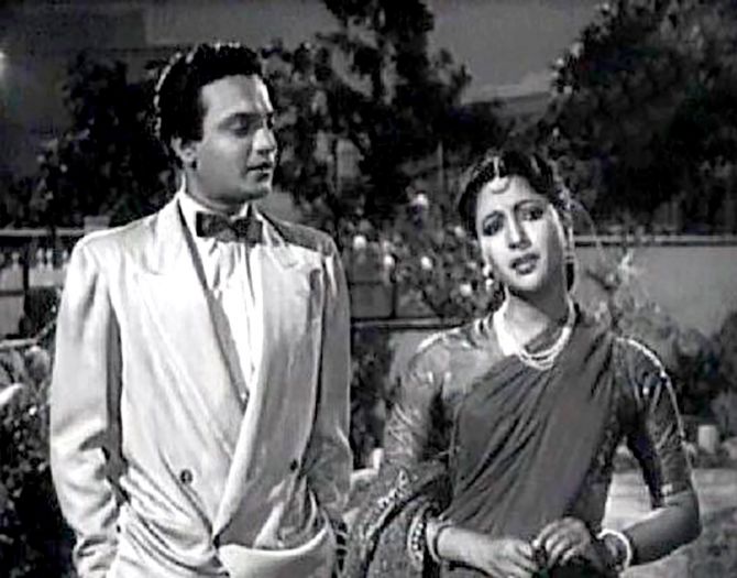 Uttam Kumar and Suchitra Sen in Agnipariksha