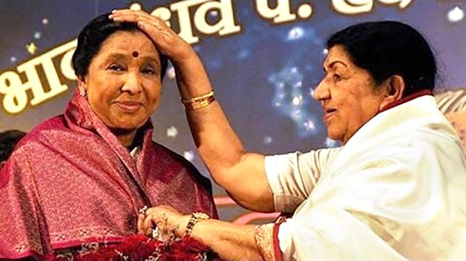 Lata mangeshkar asha bhosle